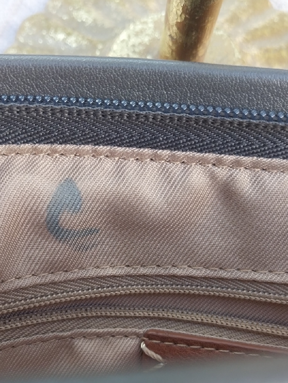 The Sak Melrose‎ Zip Leather Crossbody Bag Slate - Picture 11 of 11